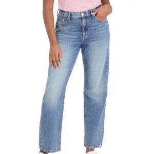 Aéropostale High Rise 90S Baggy Jeans Women 4 Blue Denim Medium Wash Cotton NEW